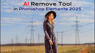 AIpowered Remove Tool in Photoshop Elements 2025 [upl. by Vincelette195]