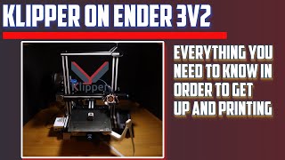 Klipper Installation Guide for the Creality Ender 3v2 [upl. by Derej]