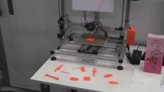 Velleman 3D printer K8200 test print [upl. by Four]