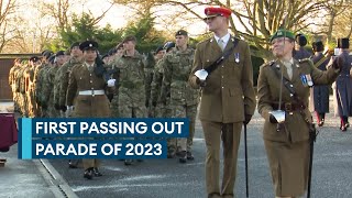 Military holds first passing out parade of 2023 [upl. by Schrader]