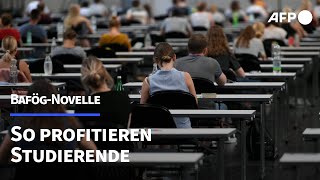 BafögNovelle So profitieren Studierende  AFP [upl. by Annayad]