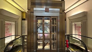 Fujitec Glass Elevator At Saks Off 5th Avenue In East Midtown Manhattan New York City 07062024 [upl. by Ittak52]