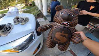 POV I Made 430 In 5 Minutes Gangster Louis Vuitton Bear  Live Sneaker Negotiations [upl. by Clerk]