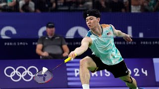 LIVE 🔴 Badminton  SemiFinals  Mens Singles  Paris 2024 Olympic Games  Live Score [upl. by Nirual]