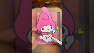 Scrapbooking 다꾸  My Melody 마이멜로디  Journaling [upl. by Boaten]