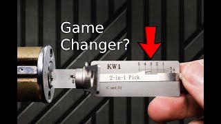 259 First Look At The New KW1 Lishi Pick and Decoder [upl. by Lesiram]