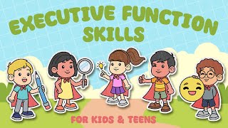 Executive Functioning Skills For Kids  Executive Dysfunction–Executive Function DeficitsADHD Kids [upl. by Trixie]