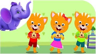 Three Little Kittens  Nursery Rhyme with Karaoke [upl. by Cherian]