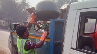 swachh Bharat Ka irada kar liya 🙏Dhanbad Municipal corporation 🚛🇮🇳viralvideoshortvideoswachbharat [upl. by Ahseiyn]