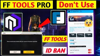 FF TOOLS PRO quotDont Usequot🔥 FF ID BAN ⚡ FF TOOLS DOWNLOAD  USE KAISE KAREN  NEW FF TOOL 2023 How To [upl. by Maharba]