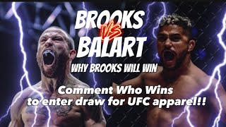 Jarred brooks vs Gustavo Balart  prediction  reaction  one fight night 24  latest fight [upl. by Hunger910]