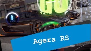 CSR2 Agera RS 74xx shift pattern and tune [upl. by Eseret853]