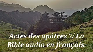 Actes des apôtres 7 La Bible audio en français [upl. by Ermina995]