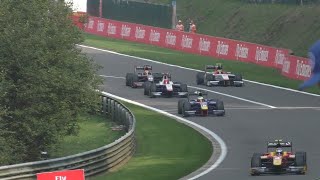 Formula 2 Belgium SpaFrancorchamps 2017  Kemmel Straight [upl. by Acillegna]