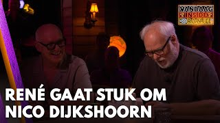 Nico Dijkshoorn leest gedicht voor over weerzien met Vandaag Inside Oranjetrio René gaat stuk [upl. by Kerns]