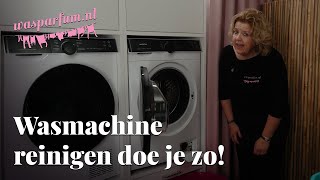 Wasmachine schoonmaken Voorkom een Stinkende Wasmachine laundry wassen [upl. by Chessy857]