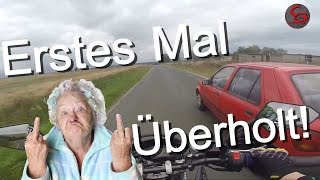 Erstes Mal Überholt  Yamaha WR125x Motovlog [upl. by Charissa894]