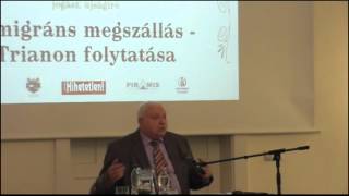 Dr Drábik János  A migráns megszállás  Trianon Folytatása [upl. by Domph]