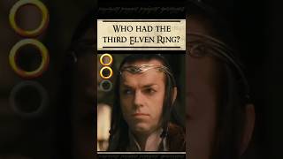 Who had the 3rd Elven Ring of Power lotr lotrrop [upl. by Siol]