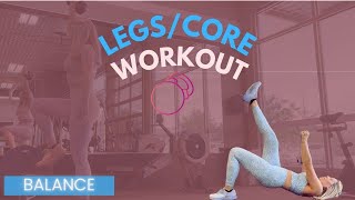 Kettlebell legs and Abs Gym Workout [upl. by Alidia426]