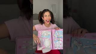 Hello kitty unboxing from part 2 sheglamofficial youtubeshorts shortvideo sheglam [upl. by Hctub685]