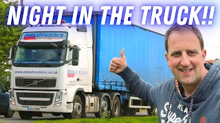 Spending The Night In A Truck  POV  Trucking Vlog 57  truckertim [upl. by Jezabella152]