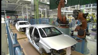 Mercedes AClass production  Rastatt Germany [upl. by Danica673]