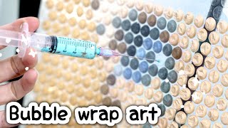 I finished 5000 BUBBLE POP PAINT ART this took me forever [upl. by Adniroc913]