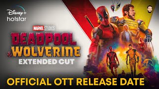 Deadpool And Wolverine OTT Release Date  Deadpool 3 OTT Release Date  Deadpool 3 [upl. by Erikson]