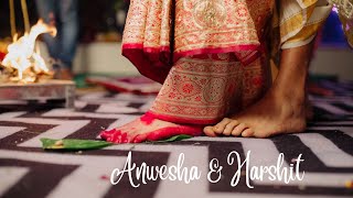 Anwesha amp Harshit  WEDDING TRAILER  Rishikesh [upl. by Nyladnewg]