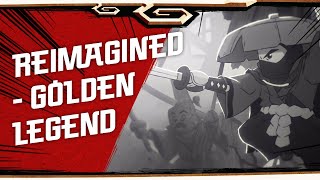 NINJAGO LEGACY shorts  Reimagined  Golden Legend [upl. by Vinny]