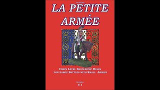 LaPetite Armee Napoleonic Minitures Rules Walk Through Part 3 [upl. by Ethelred]