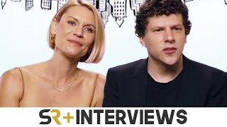 Claire Danes and Jesse Eisenberg Interview FXs Fleishman Is In Trouble [upl. by Onimod22]