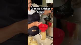 Canning Chicken Stock [upl. by Ahsirat]