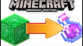 Step On A Block For A Potion Effect Minecraft Bedrock [upl. by Patterman90]