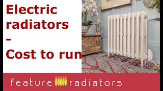 Electric radiator cost to run [upl. by Buckingham]