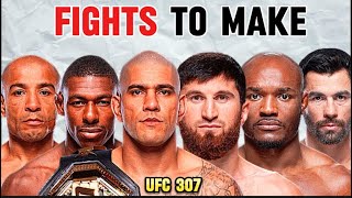 Every fight to make after UFC 307 for each fighter [upl. by Zulema]