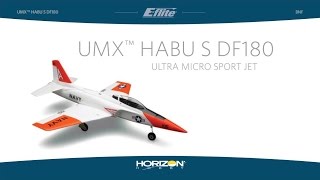 UMX Habu S 180 DF BNF by Eflite [upl. by Sivart216]