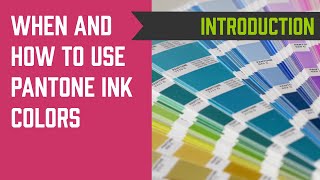 When and How to Use Pantone Ink Colors when Screen Printing [upl. by Aivataj]