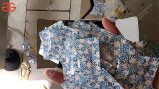 Oxygen Absorber Sachet Feeding Machine [upl. by Nais601]