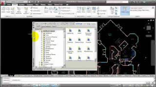 AutoCAD  How to Use Design Center [upl. by Kiker]