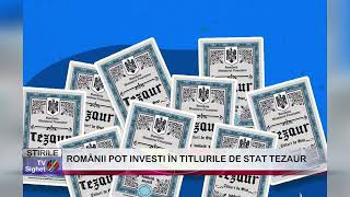 04 ROMÂNII POT INVESTI ÎN TITLURILE DE STAT TEZAUR [upl. by Notnats889]