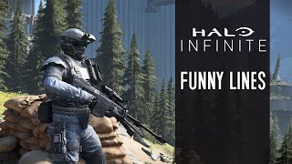 Halo Infinite IWHBYD  Marines Funny Dialogue [upl. by Yelnek]