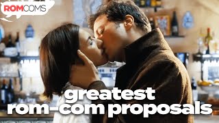 The Greatest Ever Proposal Scenes from Pride amp Prejudice Love Actually amp More  RomComs [upl. by Abner]