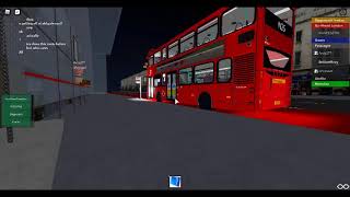 Roblox London and Aldgate Bus N25 from LMC to Aldgate East Station [upl. by Pietra]