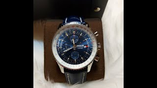 Breitling Navitimer Unboxing [upl. by Dnalhsa]