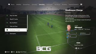 EA Sports FC 24 Skill Games Goalkeeper Charge Defending [upl. by Aggi]