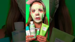 GREEN PREPPY SKINCARE CHALLENGE‼️💚 hard [upl. by Lore880]