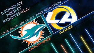 Dolphins vs Rams Live Play by Play amp Reaction [upl. by Spenser734]