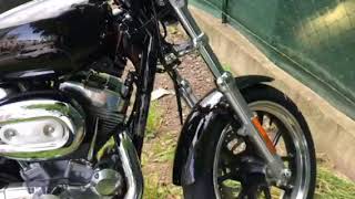 Harley Davidson sportster superlow 883 XL 2018 [upl. by Lotson]